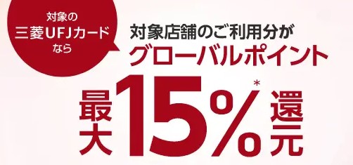 三菱UFJカードのキャンペーン